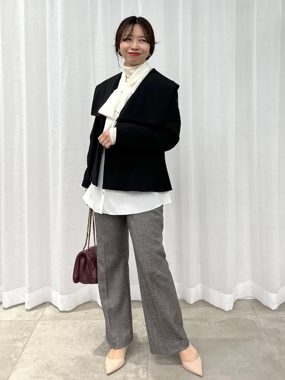 神崎恵さんコラボ】2WAYダブルクロスショートジャケットを使った人気