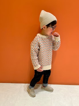 「パタゴニア」｜「アイテム（その他アウター）」を使った、riiririiさん（キッズ・90cm）の冬コーディネート