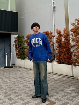 登坂幸太 Tosaka Kotaさん（メンズ・183cm）の秋コーディネート