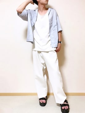 「ペールトーン」｜「アイテム（その他）」を使った、SHOTARO さん（メンズ・177cm）の夏コーディネート