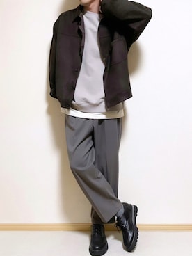 SHOTARO さん（メンズ・177cm）の秋コーディネート