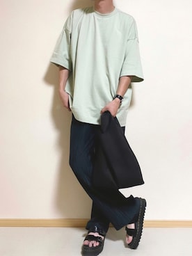 「EMMA  CLOTHES」｜「アイテム（サンダル）」を使った、SHOTARO さん（メンズ・177cm）の夏コーディネート