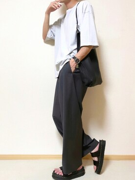「ペールトーン」｜「アイテム（その他）」を使った、SHOTARO さん（メンズ・177cm）の夏コーディネート