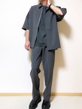 「ダークグレー」｜「アイテム（その他）」を使った、SHOTARO さん（メンズ・177cm）の夏コーディネート