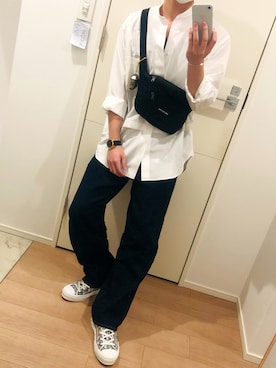 「アイテム（腕時計）」を使った、HIROさん（メンズ・172cm）の夏コーディネート