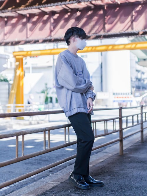 UNIQLOC ワイドテーパードパンツ 新品未開封】ワイドテーパードパンツ ユニクロC ブラック XL