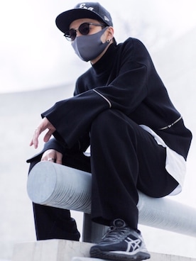 「Ameri（アメリ）のアイテム」を使った、Takeru(SENTIRE)さん（メンズ・170cm）の冬コーディネート