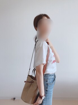 「上下GU」｜sakuratears1125さん（レディース・156cm）の夏コーディネート