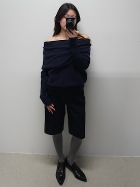 「Studio Doe（スタジオドー）のアイテム」を使った、3012_ooさん（レディース・160cm）の冬コーディネート