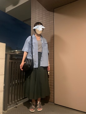 「ECCO」｜くもさん（レディース・159cm）の夏コーディネート