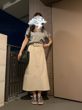 「ECCO」｜くもさん（レディース・159cm）の秋コーディネート