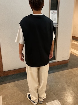 「バルーンパンツ」｜おとくさんさん（メンズ・165cm・50代）の秋コーディネート