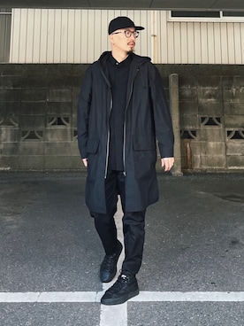 「秋のコーデ」｜「UNIQLO（ユニクロ）のアイテム（キャップ）」を使った、massuさん（メンズ・174cm）の秋コーディネート