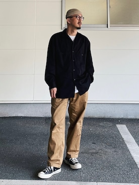 massuさん（メンズ・174cm）の春コーディネート