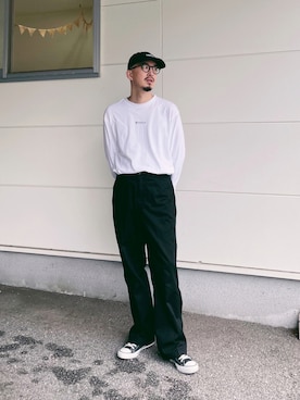 「UNIQLO U」｜massuさん（メンズ・174cm）の夏コーディネート