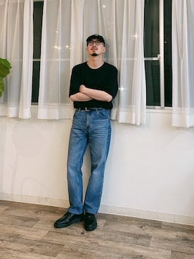 「アイテム（パンツ）」を使った、massuさん（メンズ・174cm）の夏コーディネート