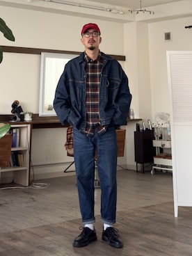 STAY LOOSE TYPE 1 デニムジャケット SHOW ME YOUR SOULを使った