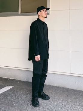 「秋のコーデ」｜「UNIQLO（ユニクロ）のアイテム（キャップ）」を使った、massuさん（メンズ・174cm）の秋コーディネート