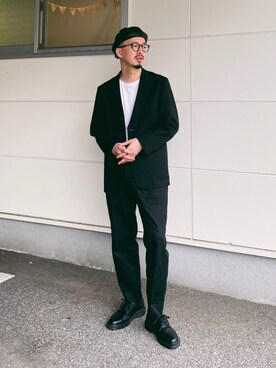 「KANGOL」｜「アイテム（その他アウター）」を使った、massuさん（メンズ・174cm）の秋コーディネート