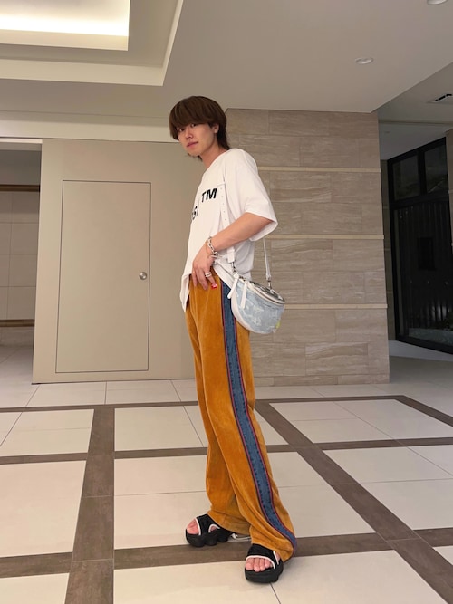 Diesel Accessories Store 阪急西宮ガーデンズ山口真之介さんのその他パンツを使ったコーディネート Zozotown