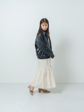 渡部さん(レディース・163cm)の秋コーディネート