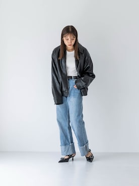 渡部さん（レディース・163cm）の秋コーディネート