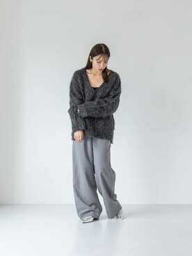渡部さん(レディース・163cm)の秋コーディネート