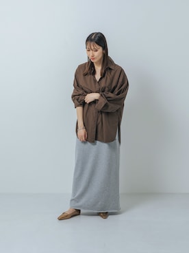 渡部さん(レディース・163cm)の夏コーディネート