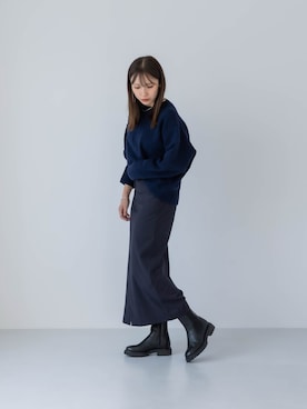 渡部さん(レディース・163cm)の秋コーディネート