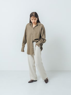 渡部さん(レディース・163cm)の秋コーディネート