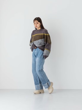 渡部さん（レディース・163cm）の秋コーディネート