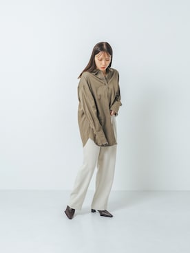 渡部さん(レディース・163cm)の秋コーディネート