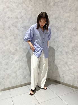 渡部さん(レディース・163cm)の夏コーディネート