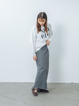 渡部さん(レディース・163cm)の夏コーディネート