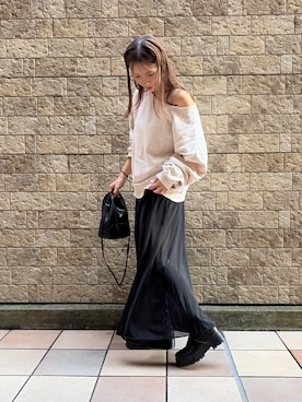 渡部さん(レディース・163cm)の秋コーディネート