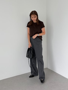 渡部さん(レディース・163cm)の秋コーディネート