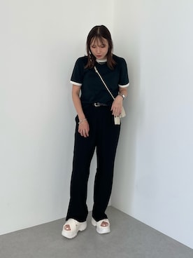 渡部さん(レディース・163cm)の春コーディネート