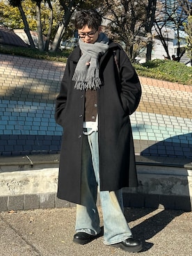 「アイテム（腕時計）」を使った、ゆうさん（メンズ・178cm）の冬コーディネート