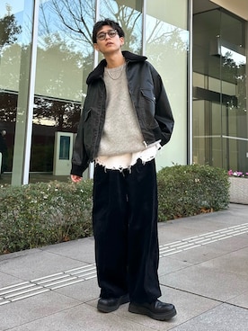 「冬コーデ」｜ゆうさん（メンズ・178cm）の冬コーディネート