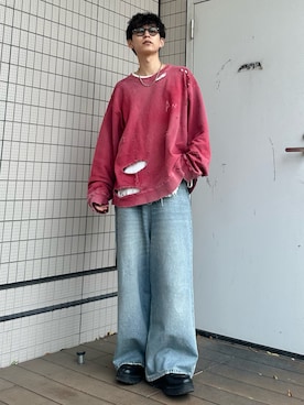 「BALENCIAGA（バレンシアガ）のアイテム」を使った、ゆうさん（メンズ・178cm）の春コーディネート