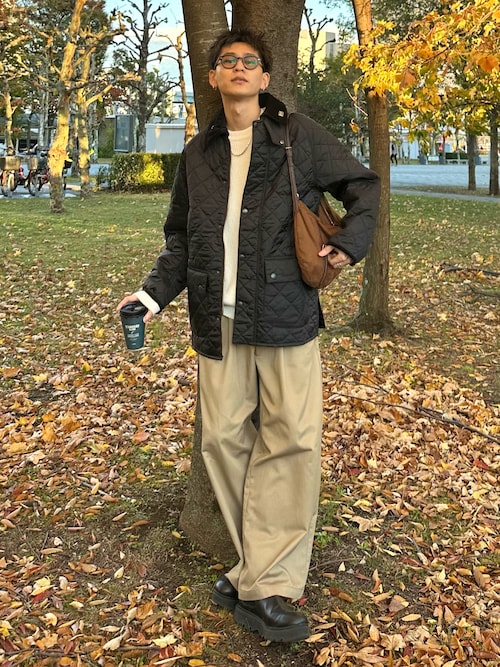 バブアー　キルティング　ブルゾン TRANSPORT / トランスポート】キルティング ブルゾン（ユニセックス