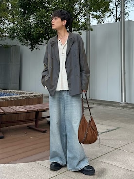 ゆうさん（メンズ・178cm）の春コーディネート