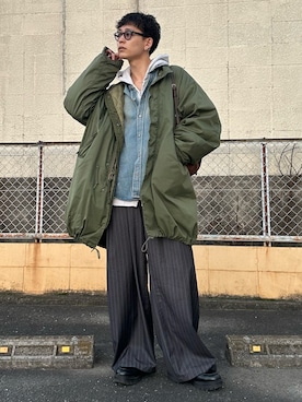 ゆうさん（メンズ・178cm）の冬コーディネート