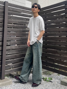 「アイテム（ブレスレット）」を使った、ゆうさん（メンズ・178cm）の夏コーディネート