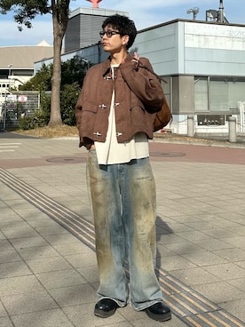 ゆうさん（メンズ・178cm）の冬コーディネート