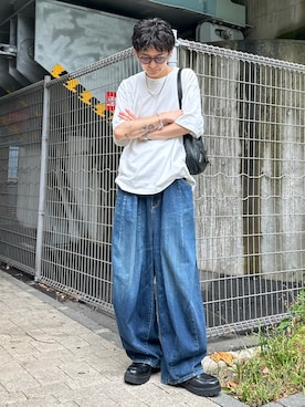 「CLEL（クレイル）のアイテム」を使った、ゆうさん（メンズ・178cm）の夏コーディネート