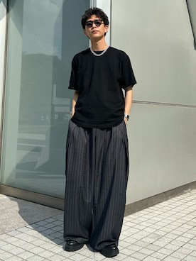 「アイテム（腕時計）」を使った、ゆうさん（メンズ・178cm）の夏コーディネート