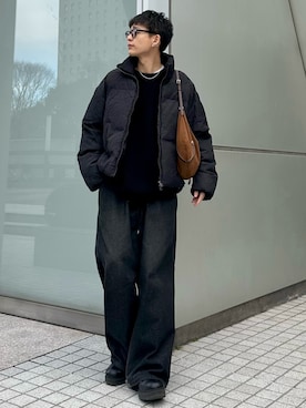 「PUBLUX（パブリュクス）のアイテム」を使った、ゆうさん（メンズ・178cm）の冬コーディネート