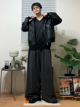 ゆうさん（メンズ・178cm）の冬コーディネート