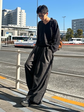 「SINSS（シンス）のアイテム」を使った、ゆうさん（メンズ・178cm）の冬コーディネート